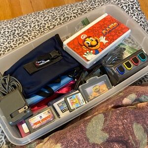 Nintendo DS Mario Edition & games